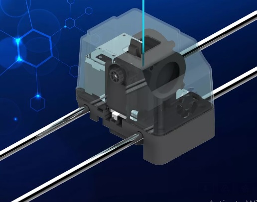 Extruder for 4Max Pro 2.0